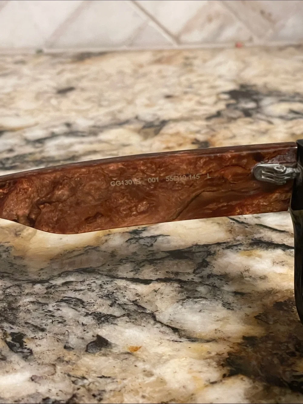 Gucci Black and Tortoiseshell Sunglasses